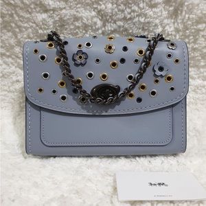 Coach Parker 18 with Scattered Riveta NWOT